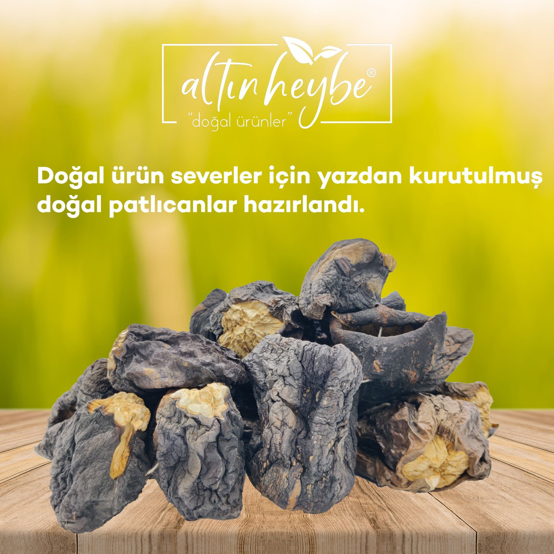 Patlıcan Kurusu (23 Adet)