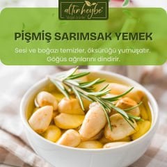 Sarımsak Konfit (Taş Köprü Sarımsağı)