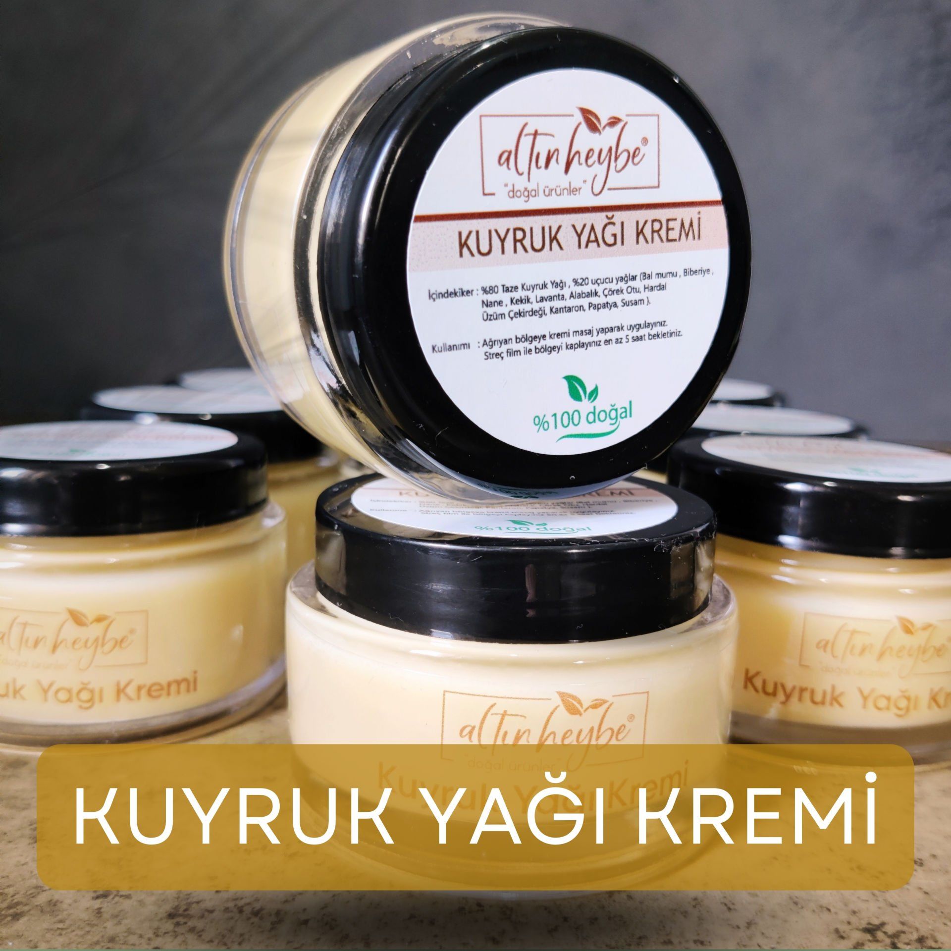 Kuyruk Yağı Kremi (100 ml)