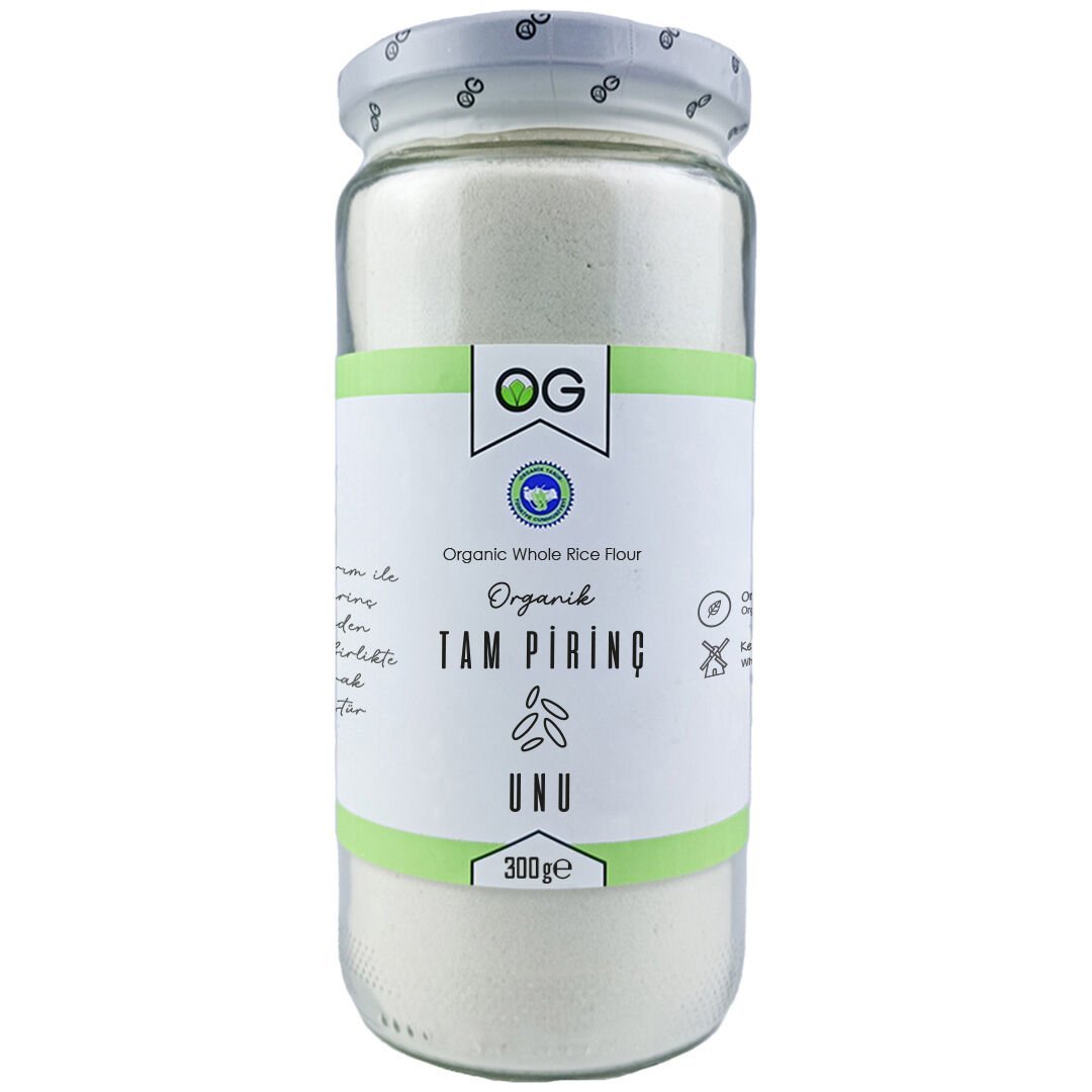 Organik Tam Pirinç Unu (300 gr)
