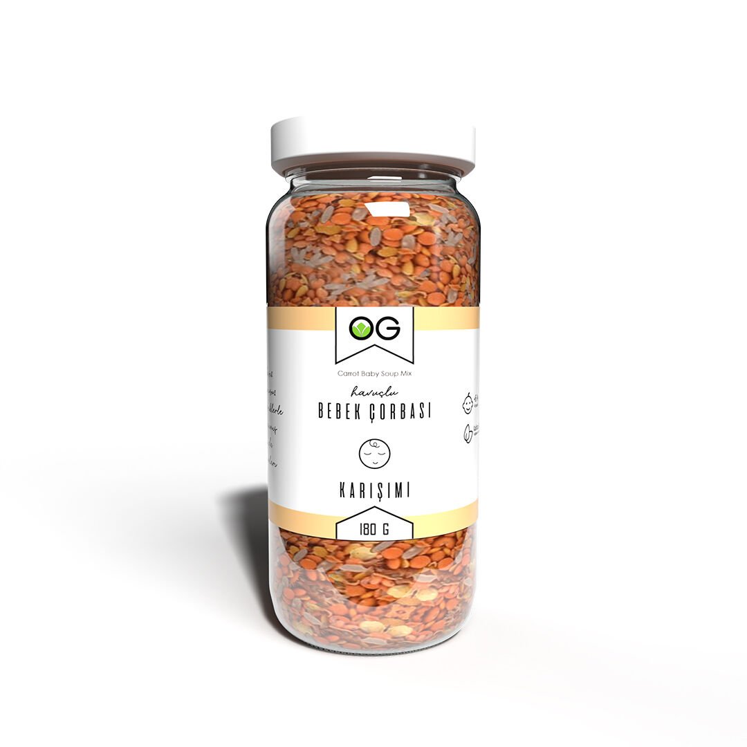 OG Natural Havuçlu Bebek Çorbası Karışımı 180gr