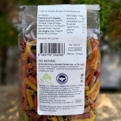 Organik Sebzeli Artizan Dirsek Makarna 400 Gr