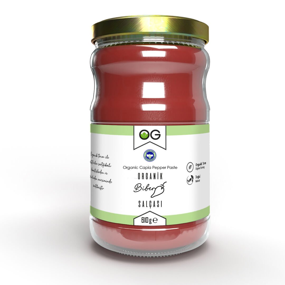 Organik Biber Salçası (610 gr)