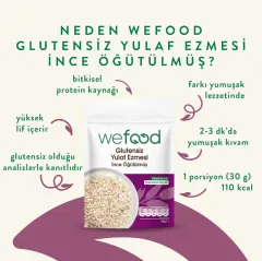 İnce Öğütülmüş Glutensiz Yulaf Ezmesi (300 gr)
