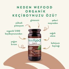 Organik Keçiboynuzu Özü 315 Gr (Soğuk Sıkım)