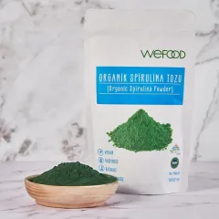 Organik Spirulina Tozu (100 gr)
