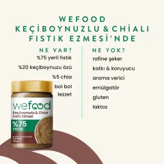 Keçiboynuzlu &  Chialı Fıstık Ezmesi (30 gr)