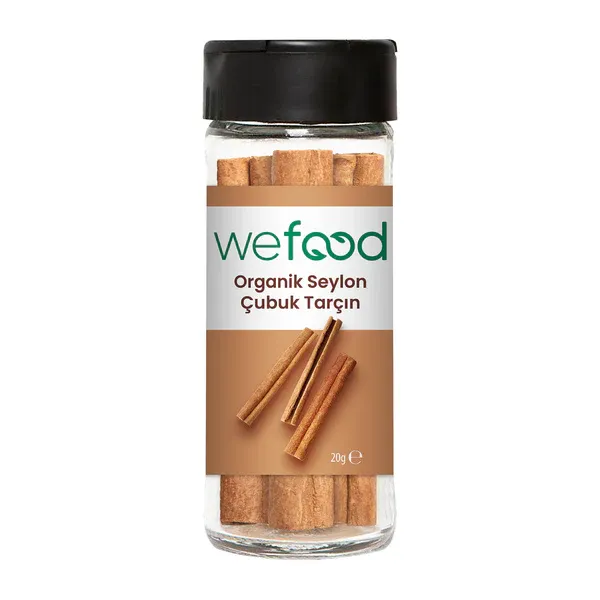 Wefood Organik Seylon Tarçın Çubuk (20 gr)