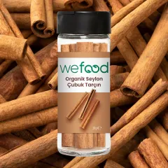Wefood Organik Seylon Tarçın Çubuk (20 gr)