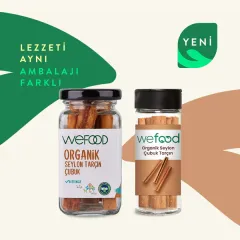 Wefood Organik Seylon Tarçın Çubuk (20 gr)