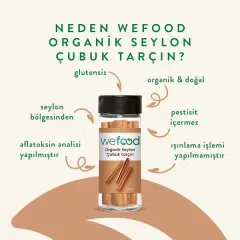 Organik Seylon Tarçın Çubuk (20 gr)