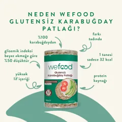 Wefood Karabuğday Patlağı 100 gr