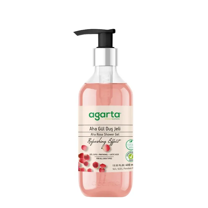 Doğal Aha Gül Duş Jeli (400 ml)