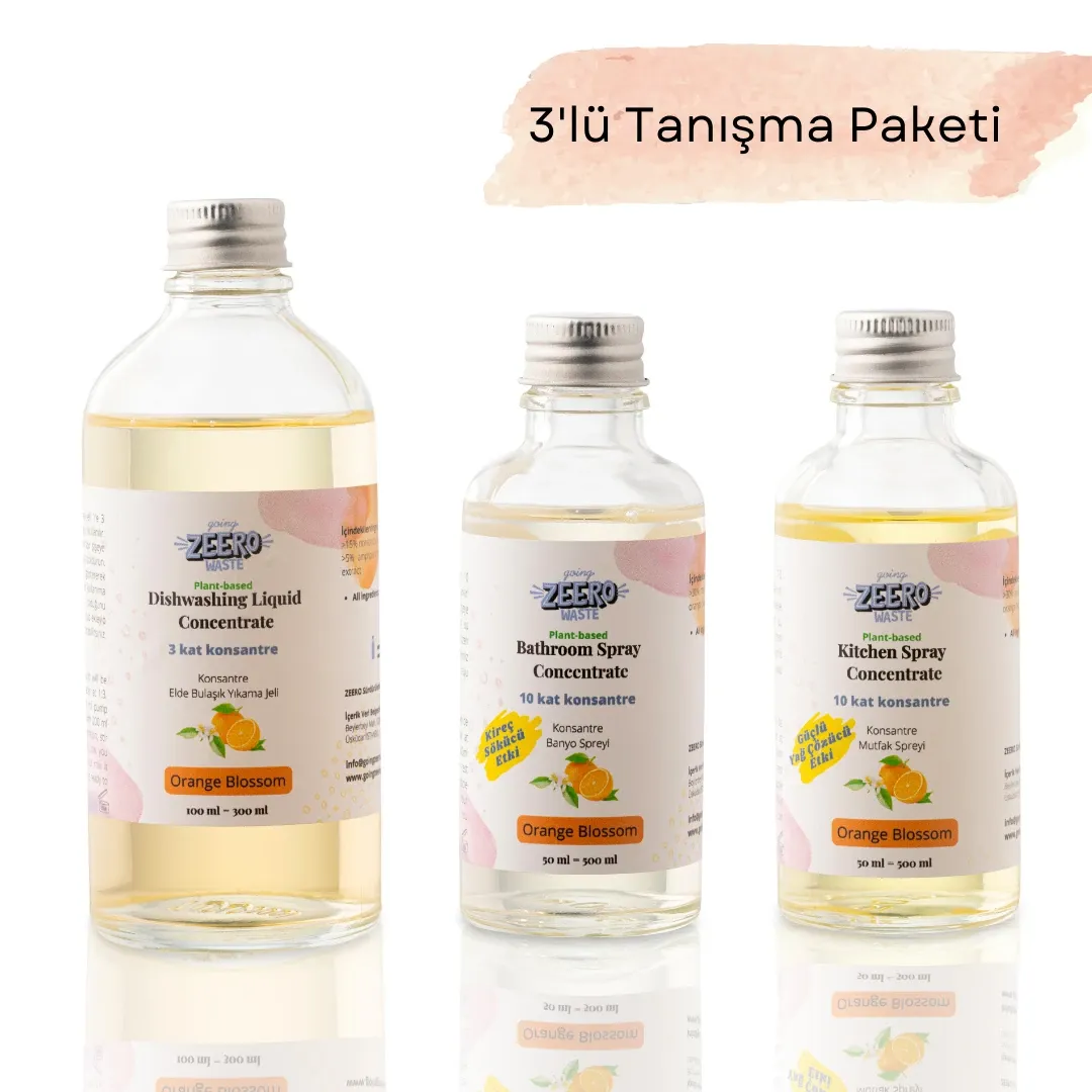 Süper Konsantreler 3'lü Tanışma Paketi - Orange Blossom