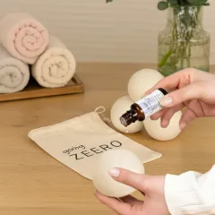 Kurutma Topu & Çamaşır Kokusu Seti (Okaliptus-Lavanta-Portakal)