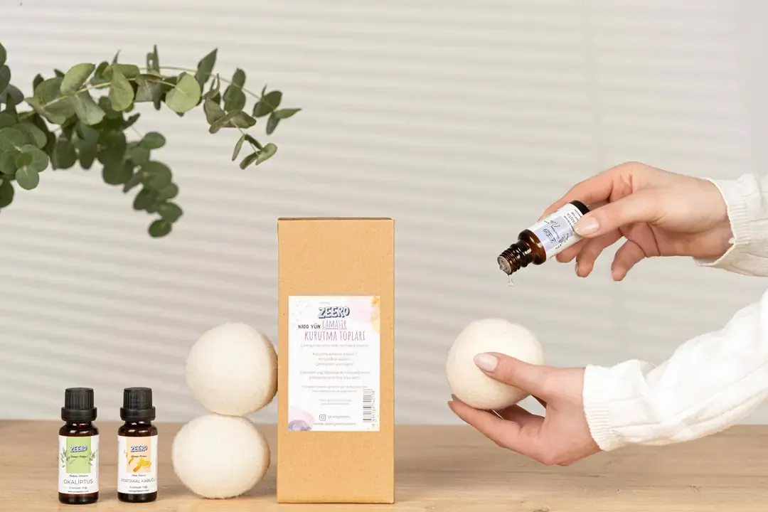 Kurutma Topu & Çamaşır Kokusu Seti (Okaliptus-Lavanta-Portakal)