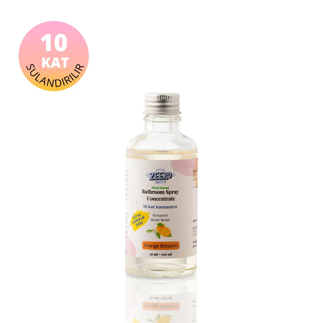 Banyo Temizleme Spreyi - Süper Konsantre - Orange Blossom
