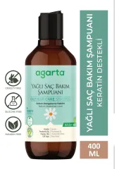 Agarta Doğal Şampuan Yağlı Saç Bakımı İçin 400 ml