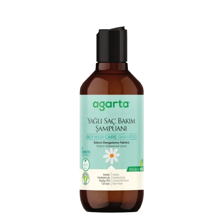 Agarta Doğal Şampuan Yağlı Saç Bakımı İçin 400 ml