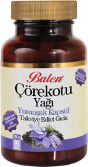 Çörekotu Yağı Yumuşak Kapsül Takviye Edici Gıda