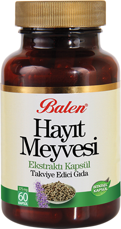 Hayıt Meyvesi Ekstraktı Kapsül Takviye Edici Gıda