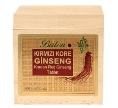 Kırmızı Kore Ginsengi Ekstraktı Tablet Takviye Edici Gıda