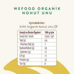 Organik Nohut Unu (350 gr)