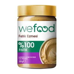 Şekersiz Sade %100 Fıstık Ezmesi 300 gr