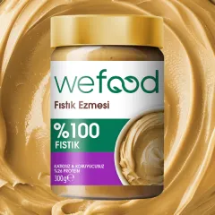 Şekersiz Sade %100 Fıstık Ezmesi 300 gr