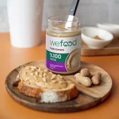 Şekersiz Sade %100 Fıstık Ezmesi 300 gr