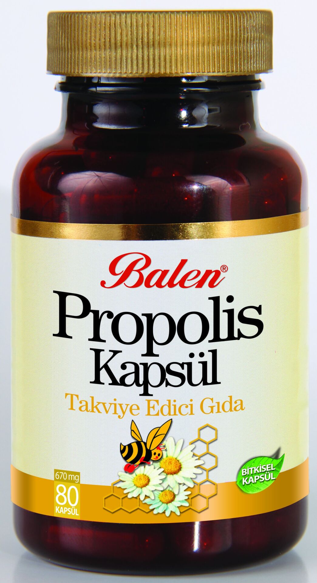 Propolis Kapsül Takviye Edici Gıda