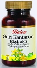 Sarı Kantaron Ekstraktı (St. John's Wort) Kapsül Takviye Edici Gıda