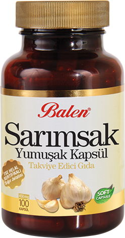 Sarımsak Yağı Yumuşak Kapsül Takviye Edici Gıda