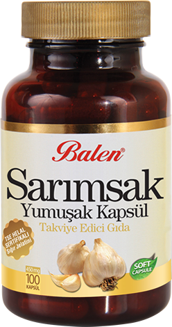Sarımsak Yağı Yumuşak Kapsül Takviye Edici Gıda