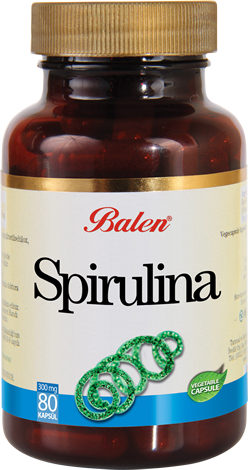 Spirulina (Mavi-Yeşil Alg) Kapsül Takviye Edici Gıda