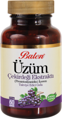 Üzüm Çekirdeği Ekstraktı (proantsiyanidin) İçeren Takviye Edici Gıda