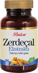 Zerdeçal Ekstraktı Kapsül Takviye Edici Gıda