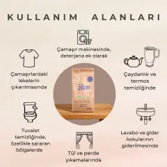 ZEERO Oksijen Bazlı Doğal Leke Çıkarıcı - Eko Paket