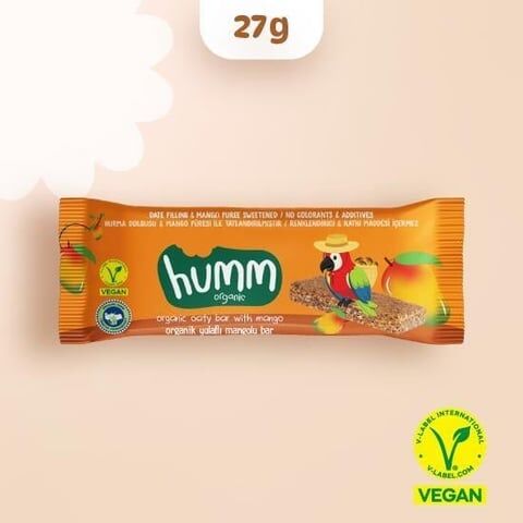 Organik Vegan Mangolu Yulaf Bar - 27g