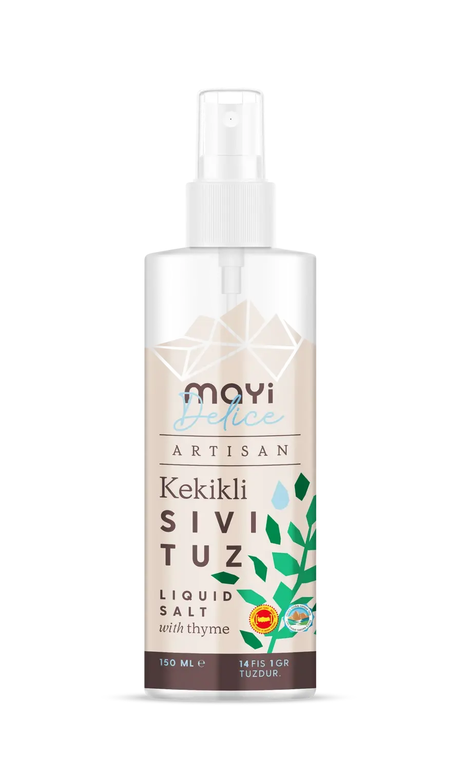 MAYİ ARTISAN KEKİKLİ SIVI TUZ 150 ML