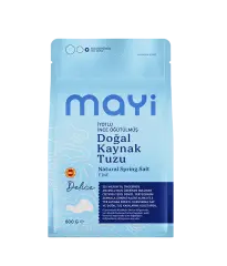 MAYİ ÖĞÜTÜLMÜŞ SOFRA TUZU 600 GR (İYOT İLAVELİ)
