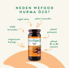 Wefood Hurma Özü 640 gr (Soğuk Sıkım)