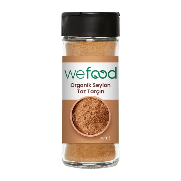 Wefood Organik Seylon Tarçın Tozu 45 gr