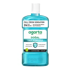 Agarta Ağız Bakım Suyu Tam Koruma Alkolsüz 500 Ml