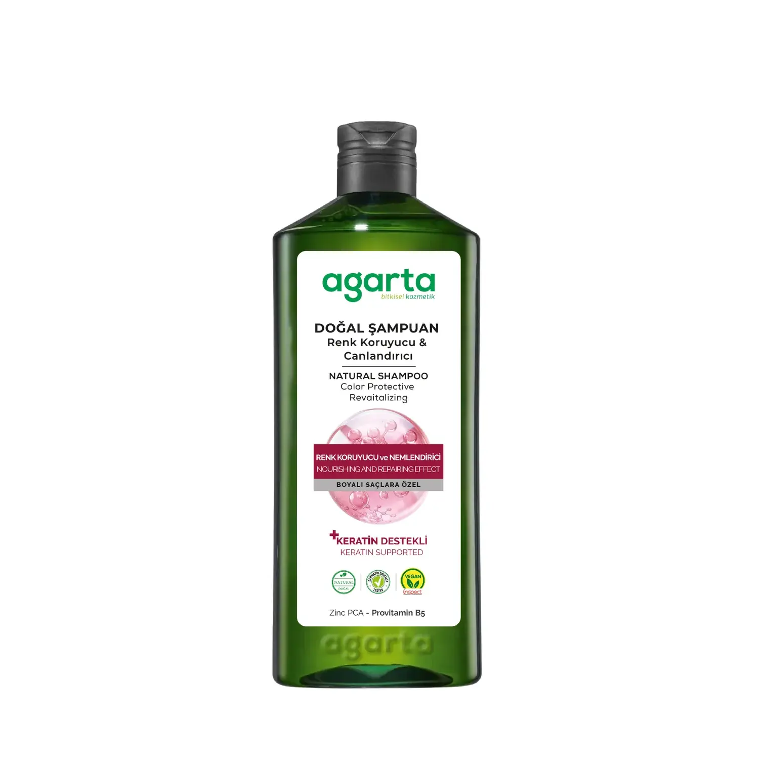 Doğal Saçlar Renk Koruyucu ve Canlandırıcı Şampuan 400 ml